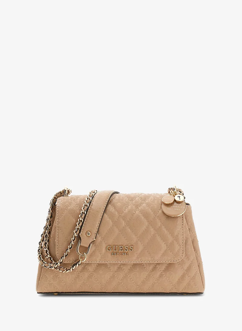 GUESS Isemay Convertible Flap Over Crossbody Bag